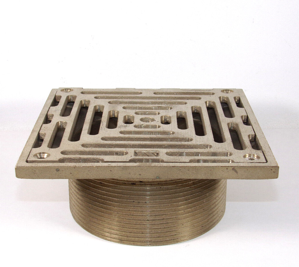 Watts M6-1 6" Square Nickel Bronze Strainer