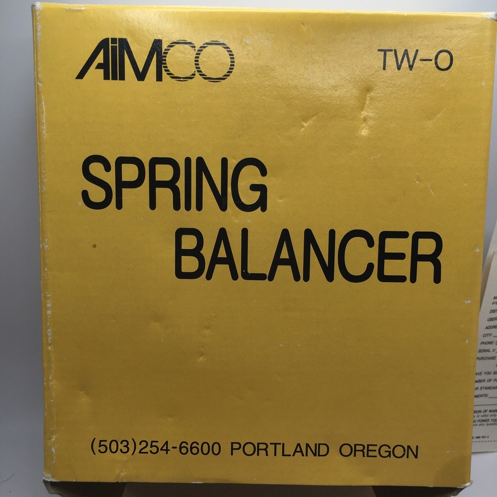 Aimco TW-0 Vintage Spring Balancer NEW