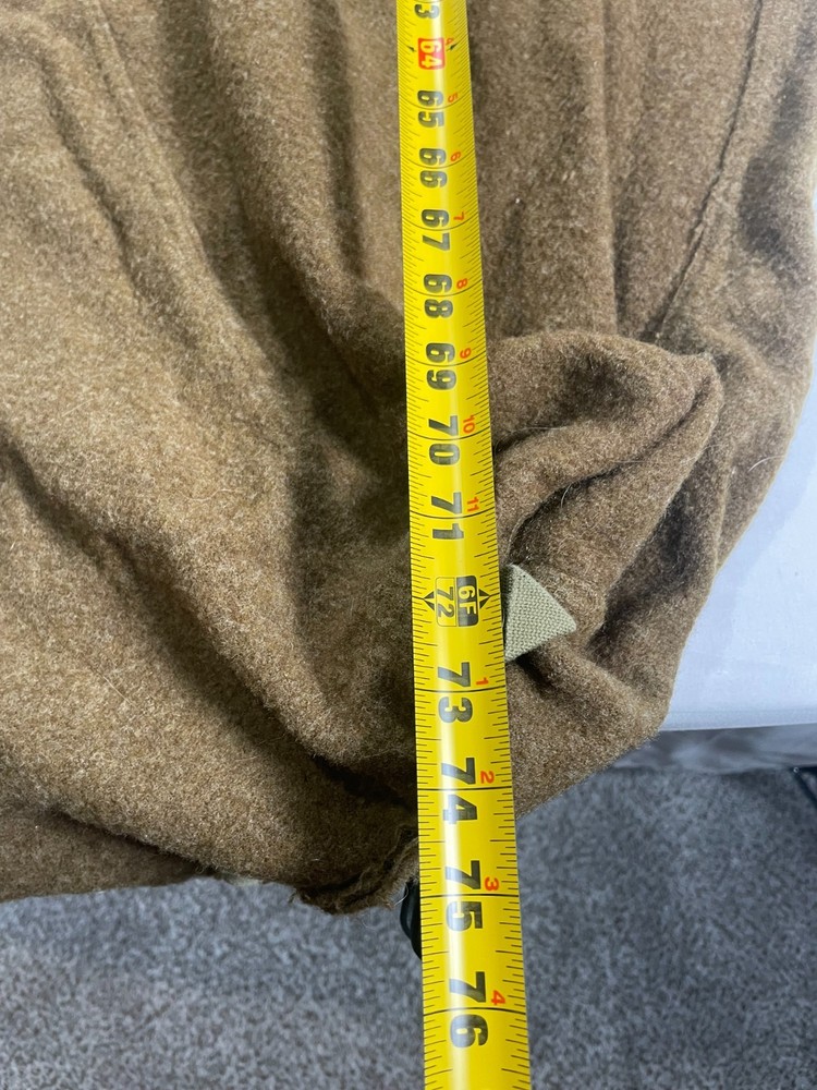 ORIGINAL WWII US ARMY 9119 WOOL MUMMY SLEEPING BAG-DATED 1944