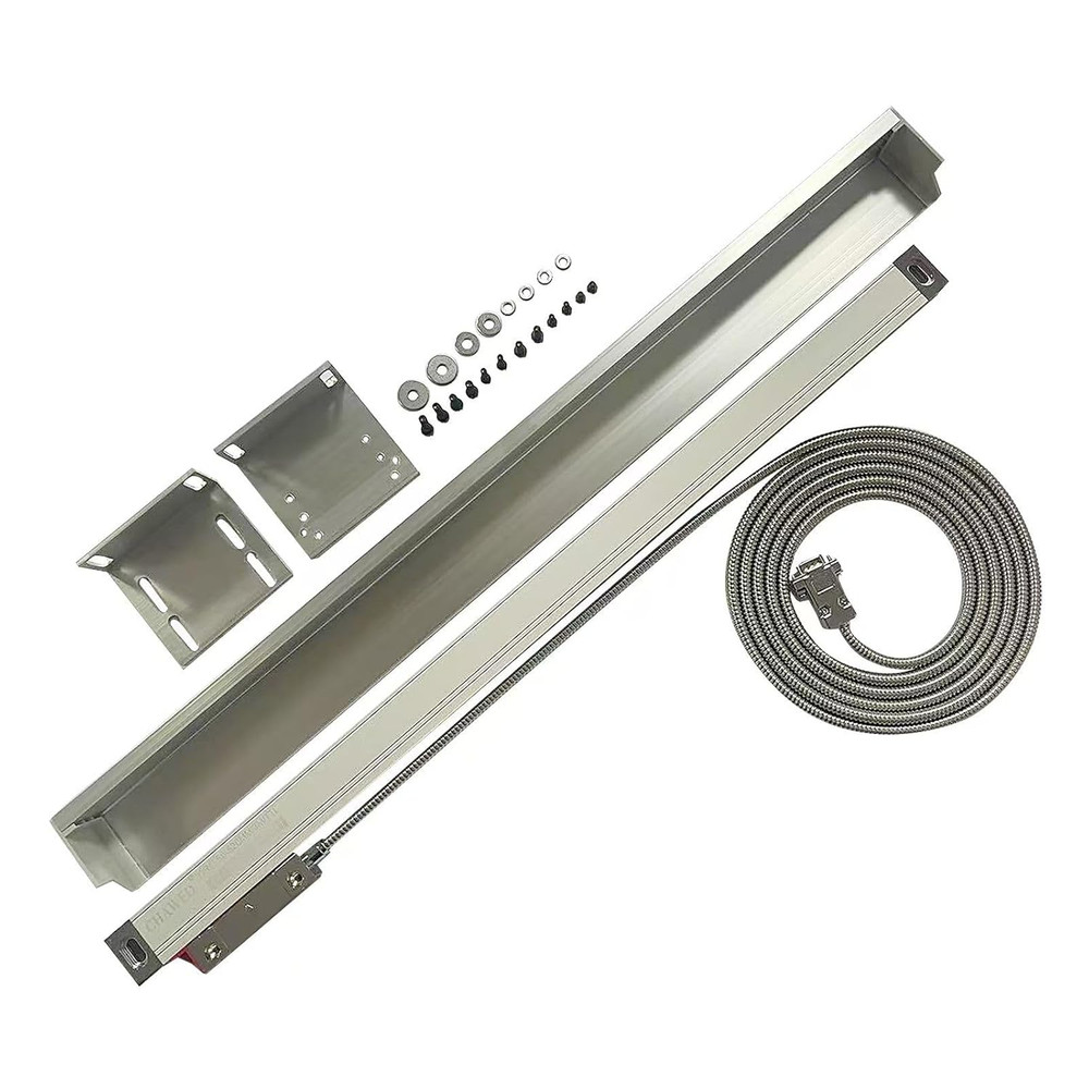 Digital Readout 2 Axis DRO Display Linear Optical Linear Scale Encoder 5Um 300Mm