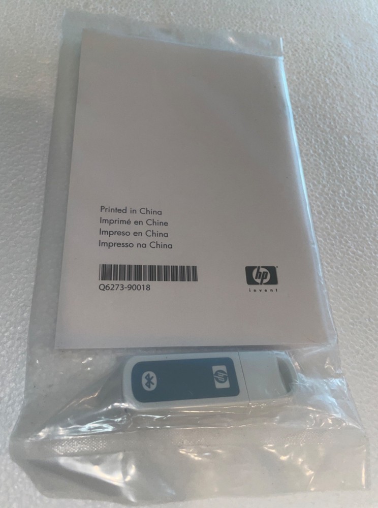 HP Bluetooth USB 2.0 Wireless Adapter BT500, Wireless Print, Transfer Documents