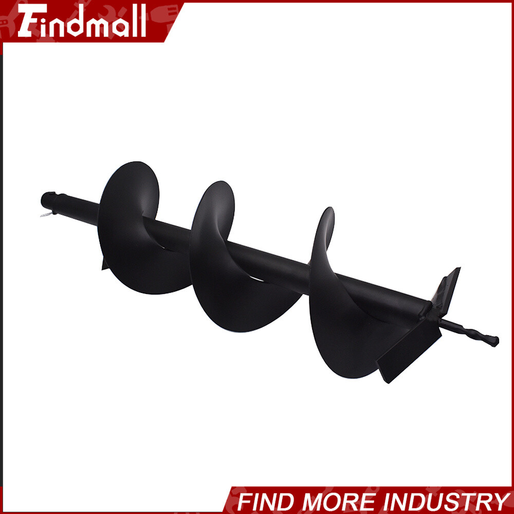 Findmall 8 Inch Earth Auger Drill Bit for Gas Powered Digger