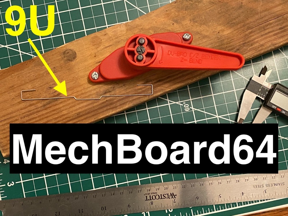 Stabilizer for the 9U Space Bar - MechBoard64 - Commodore 64 -