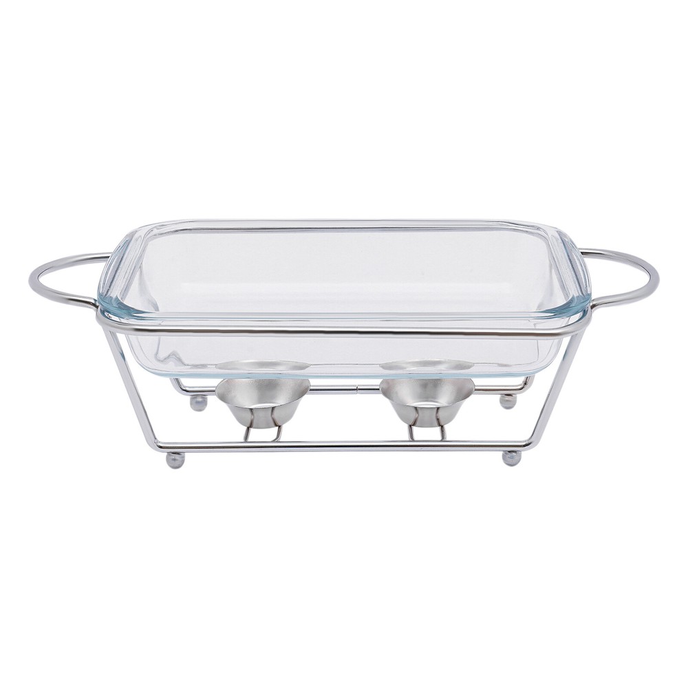 2L Countertop Chafing Dish Buffet Set Warming Tray Buffet Server Food Container