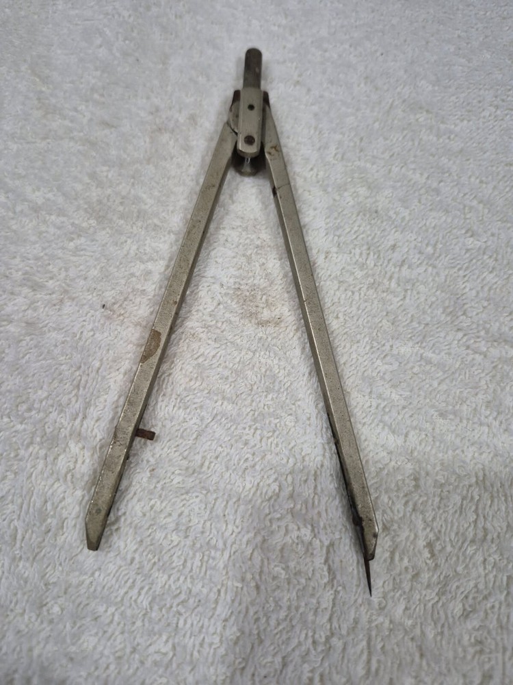 Vintage drafting compass tool Dietzgen Germany