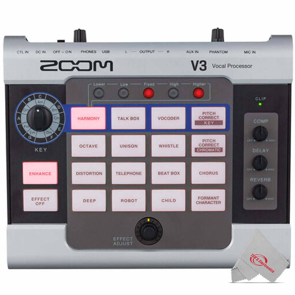Zoom V3 Vocal Processor