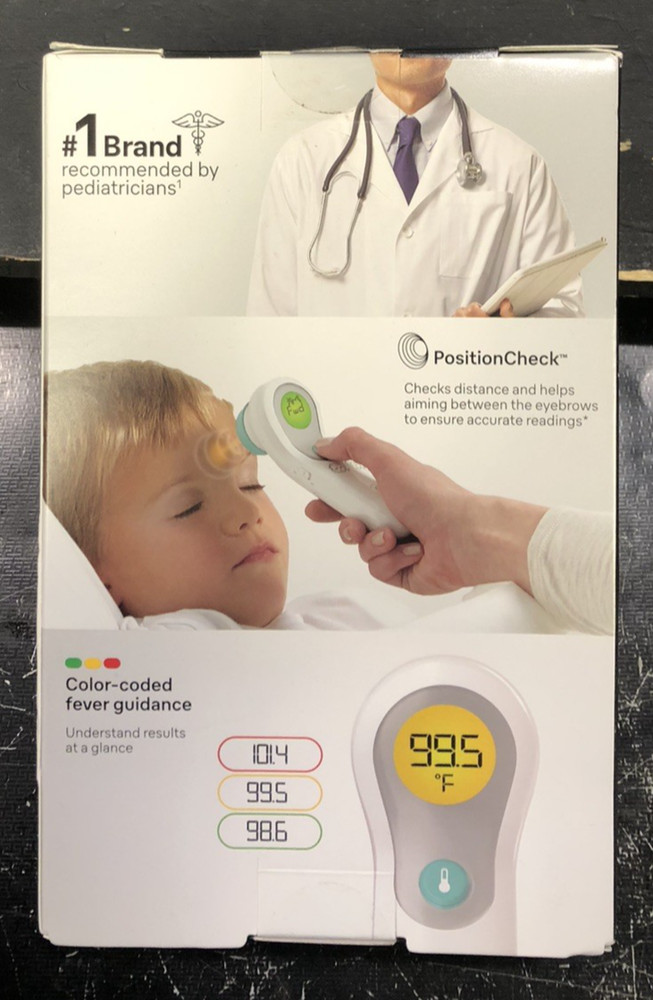 Braun NTF3000US No Touch Plus Forehead Digital Thermometer