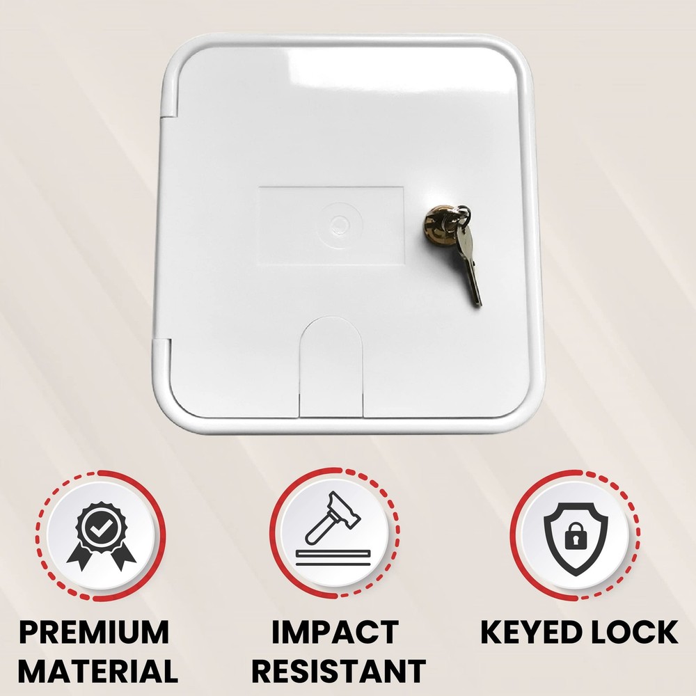 Lock | Rv Electrical Cable Hatch Lock With Key | Rv Cable Hatch Lock With Key |