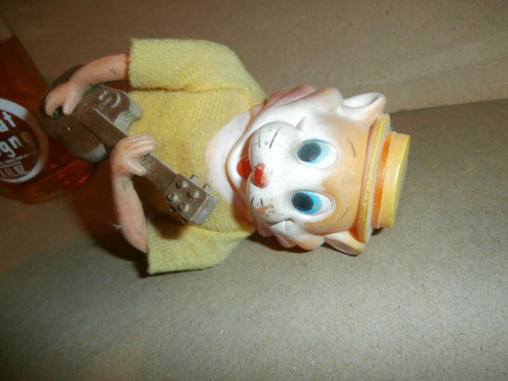 Vintage Musicat Cologne Bottle