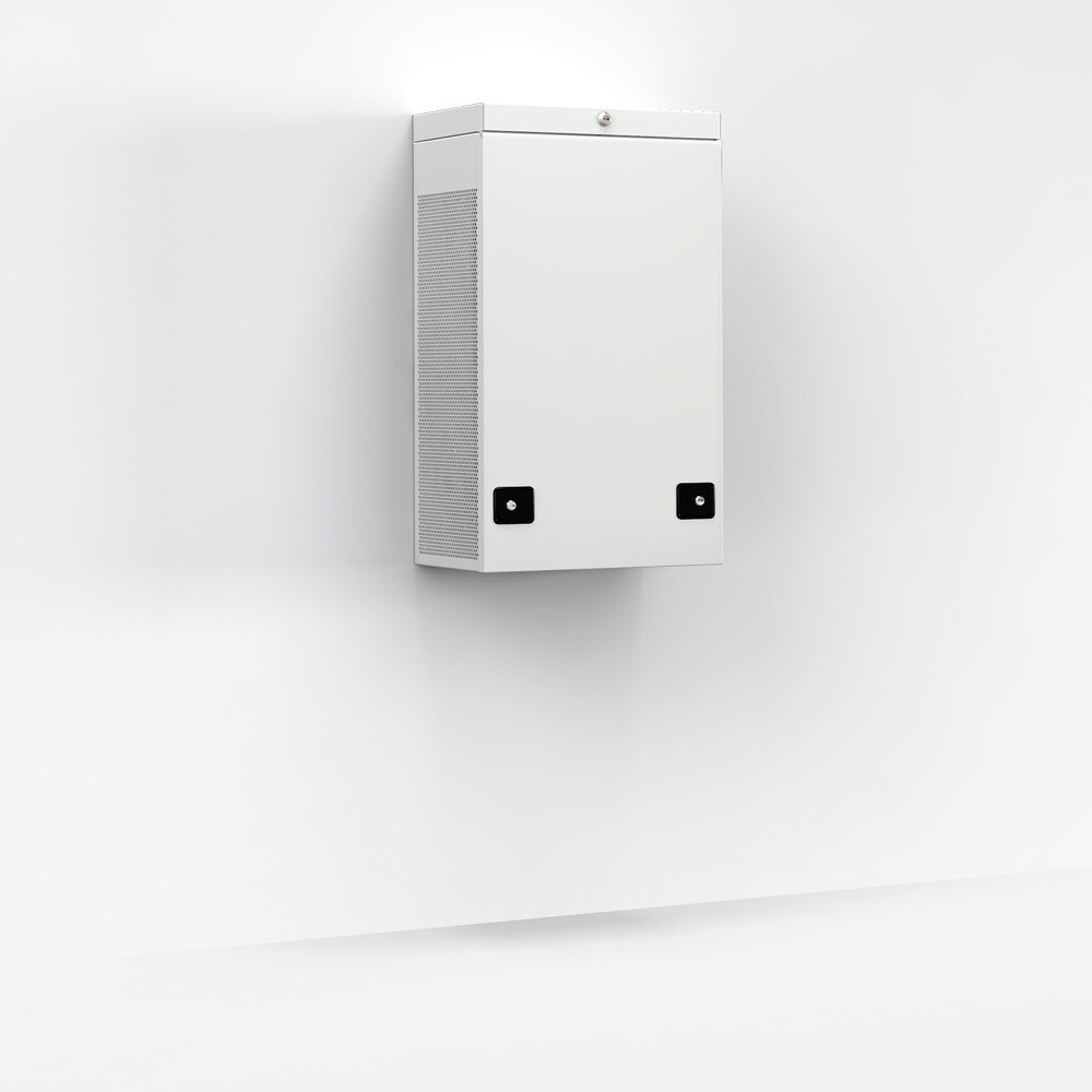 6U 35" Depth Server Rack Cabinet Unique Compact Solution FITS MOST SERVERS