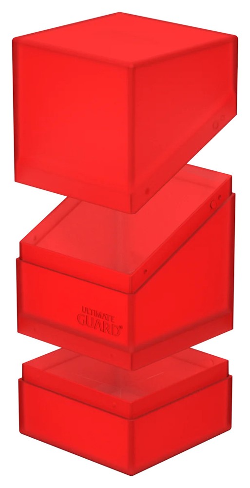 1 Ultimate Guard Boulder'N'Tray Ruby 100+ Deck Case
