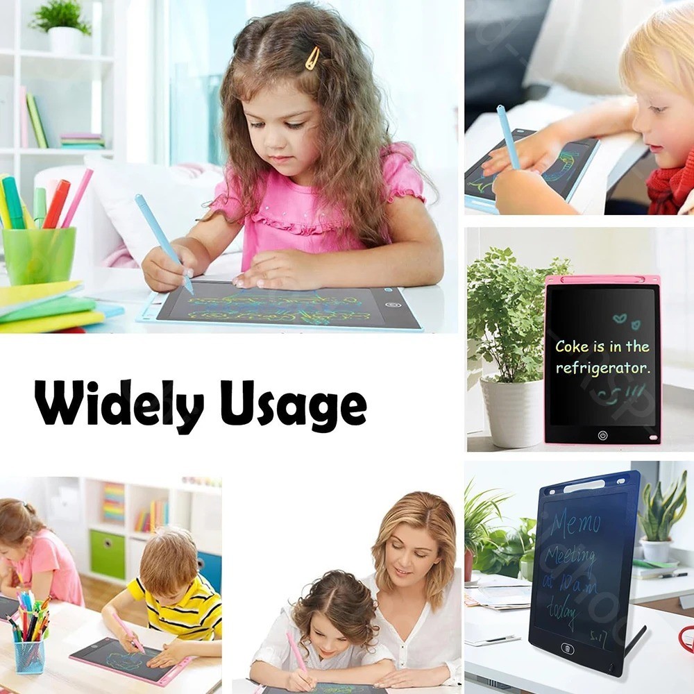 12"16" LCD Writing Tablet Electronic Drawing Notepad Doodle Board-Kids Office
