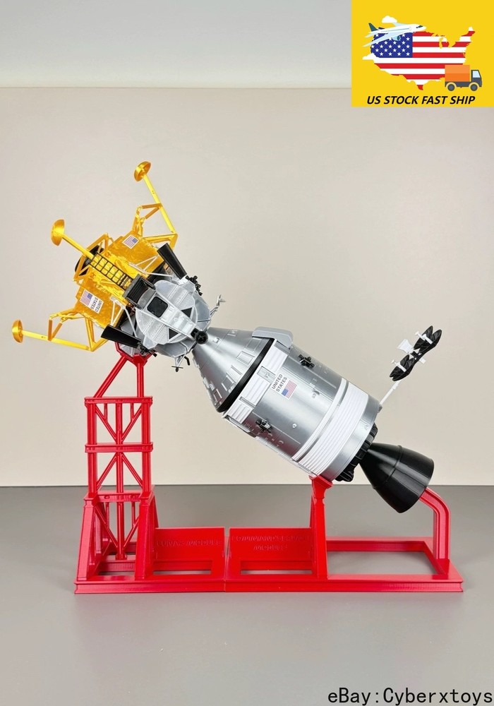 1/48 NASA Apollo Command Service Module CSM Lunar Module LM Model Finished Set