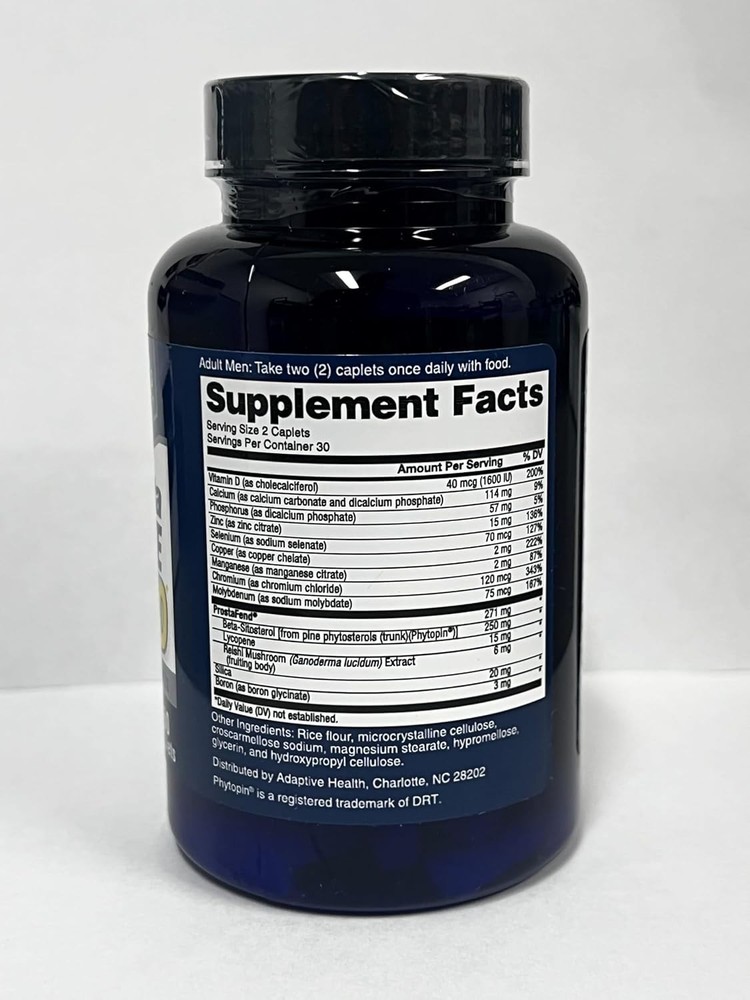 Prostate Supplements for Men 60 Count Pack Protaflo Supports Urinary Flow Black
