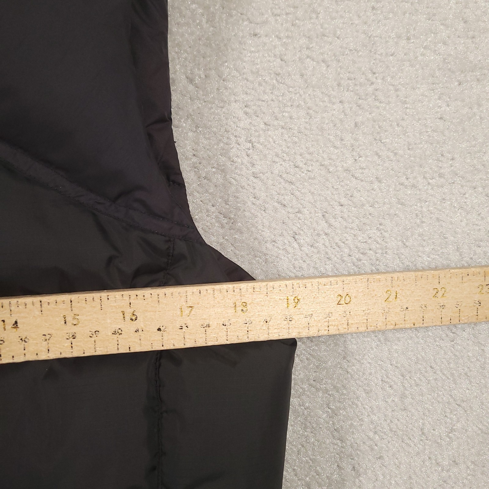 The North Face 600 Puffer Vest Girls L Black Goose Down Winter Ski Snow Gorpcore