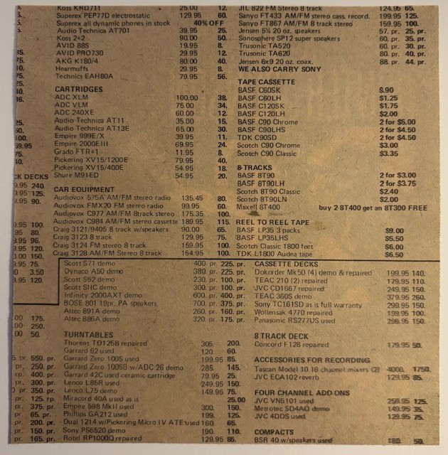 KISS Concert Newspaper Ad BOSTON Mass IAN HUNTER Mick Ronson ORPHEUM May 11 1975