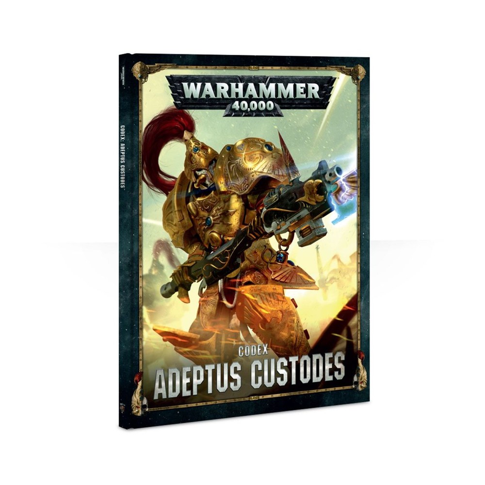 GW Army Book Codex Adeptus Custodes (8th Ed) VG+/NM