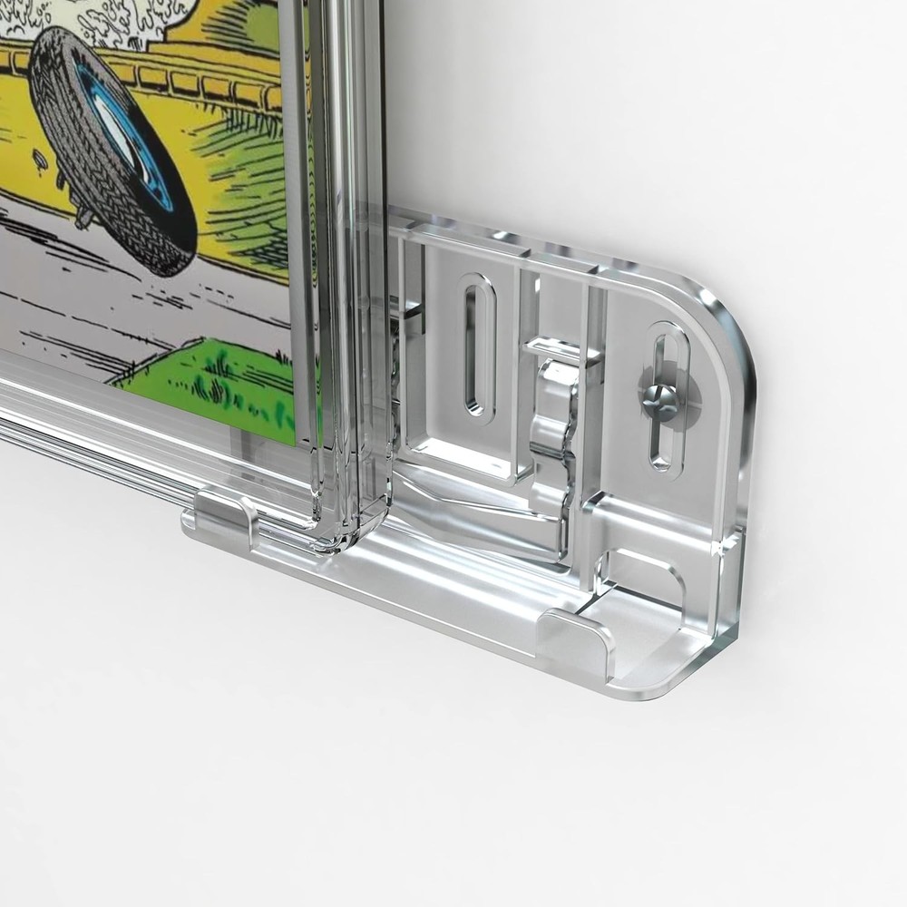 Comic Book Wall Display - 5 Pack Comic Book Display Shelf Slab Wall Mount Kit...