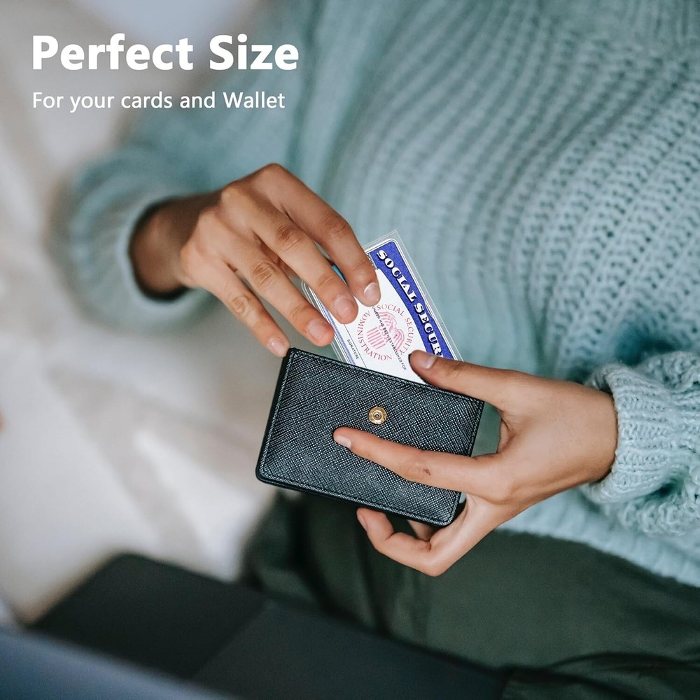 6 Pack Social Security Card Protector/Medicare Card Protector Sleeve