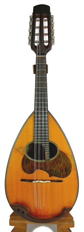 Japan Suzuki M30 Bowlback Solid Spruce top Maple Mandolin OJMN219