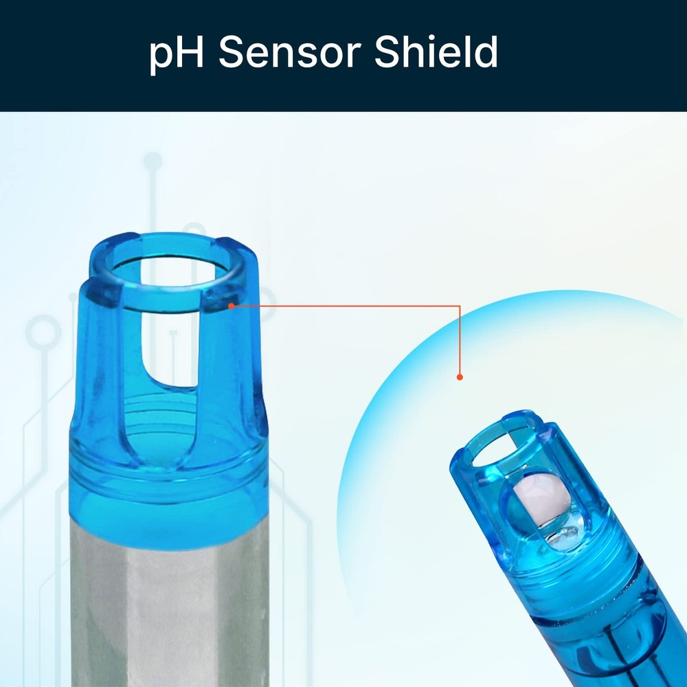 APERA INSTRUMENTS 201-C Combination pH Electrode, BNC Connector, Polycarbonate-B