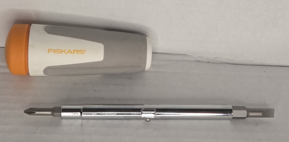 Fiskars Saw, Scissors, Drill, Screwdriver Crafting Tool Set