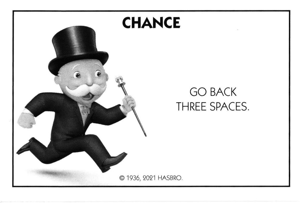 Monopoly Card Chance