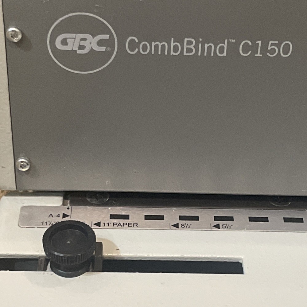 GBC CombBind C150 Heavy Duty Comb Binding Machine