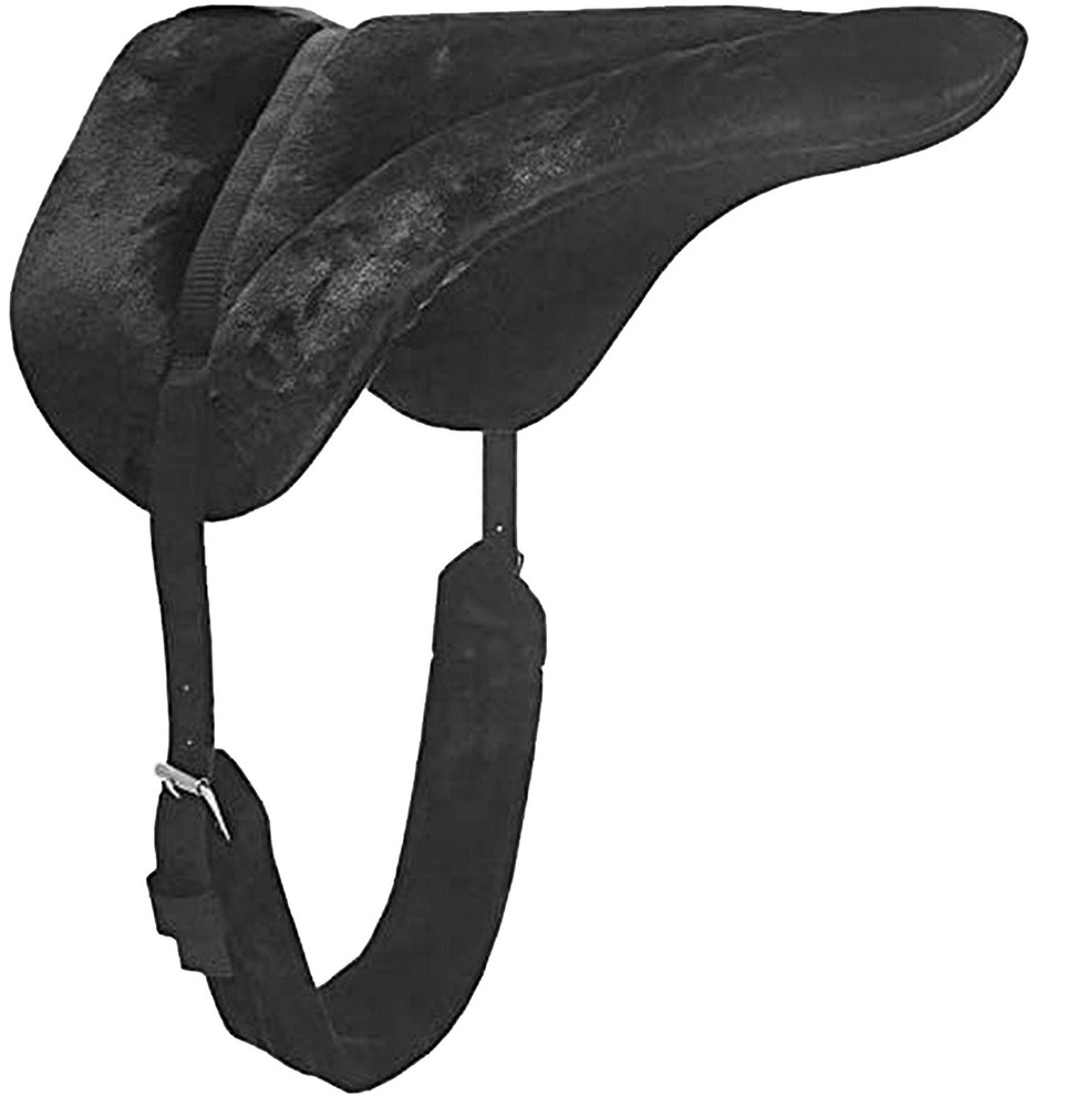 Imports Fleece Bareback Pad Black