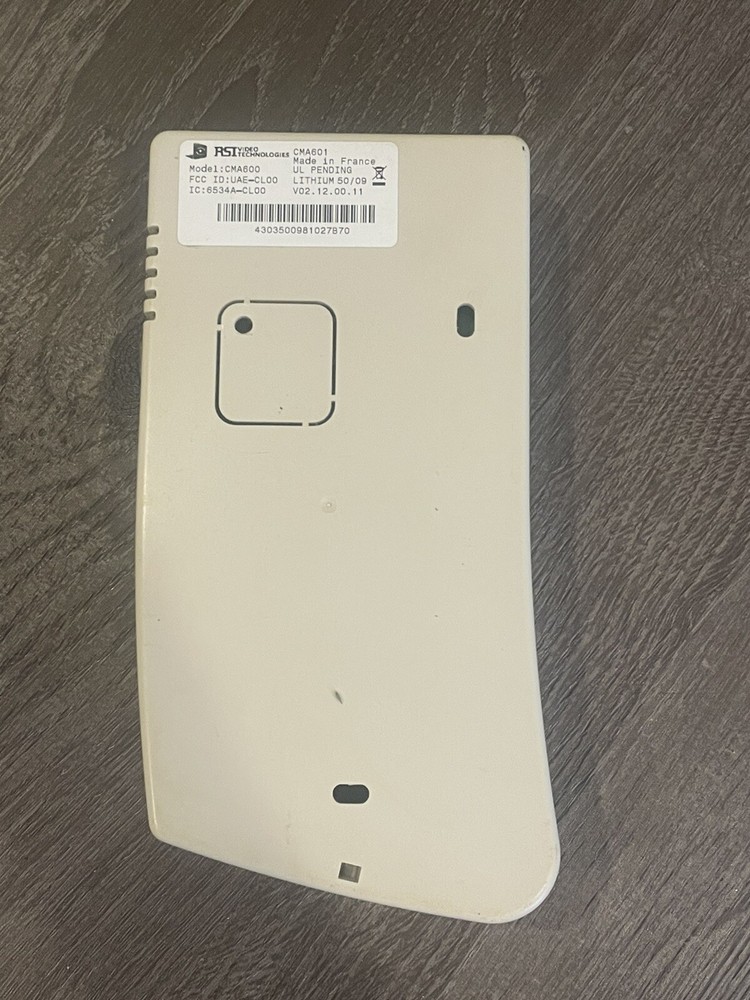 RSI Video Technologies CMA600 / CMA601 Keypad Device Transmitter