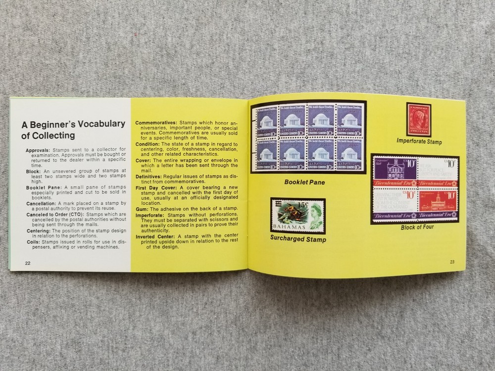 The ABC's Of Stamp Collecting 1974 Scott Publishing Booklet Beginner's Guide