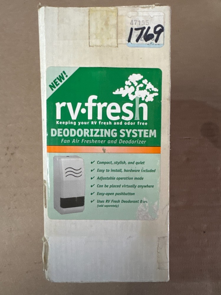 RV FRESH DEODORIZING SYSTEM