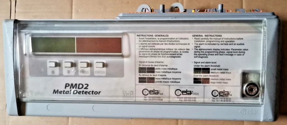 CEIA PMD2 METAL DETECTOR