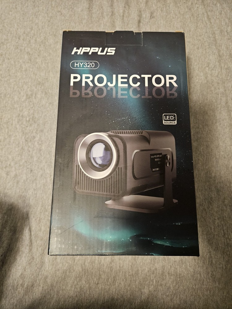 NEW; Hippus LED Projector ; Model HY320, Portable ceiling projector
