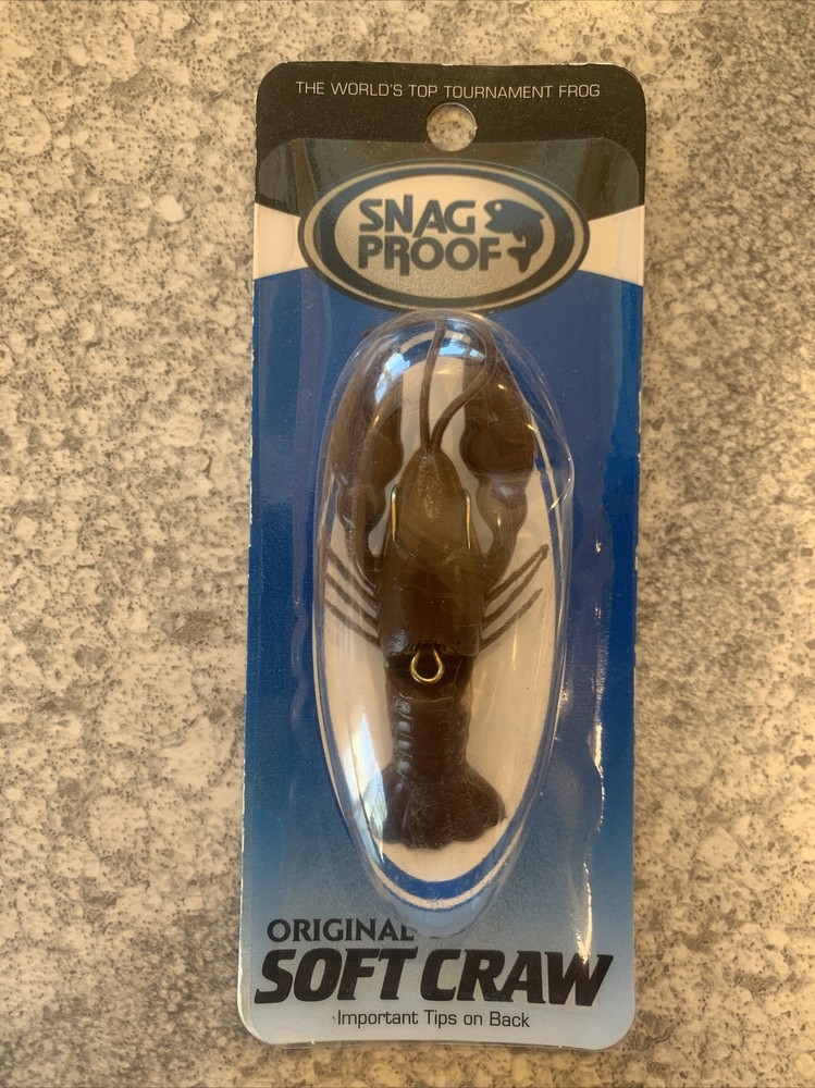 Snag Proof Original Soft Craw Brown