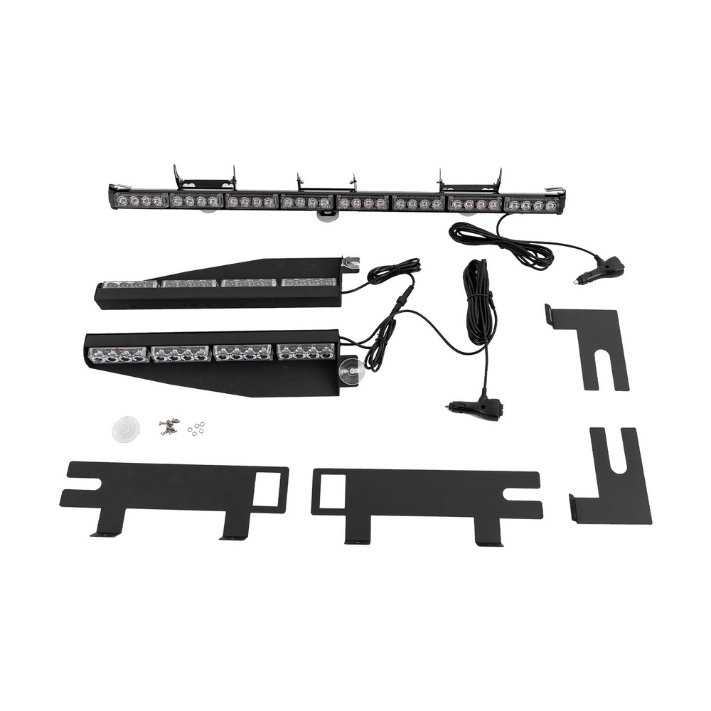 Emergency Rooftop Flash Warning Traffic Advisor Waterproof LED Strobe Light Bar