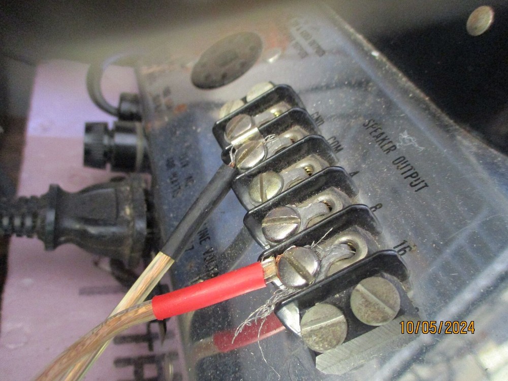 1  screw  for  MCintosh   speaker  terminal  strip