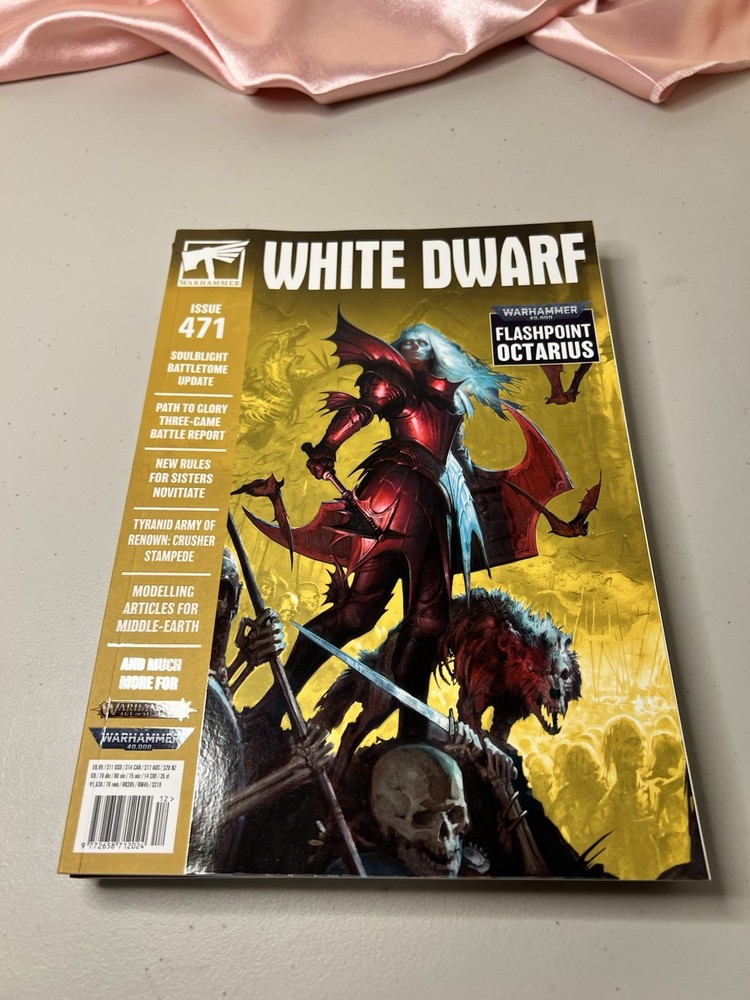 Games Workshop White Dwarf Lot (469, 470, 471 Issues)