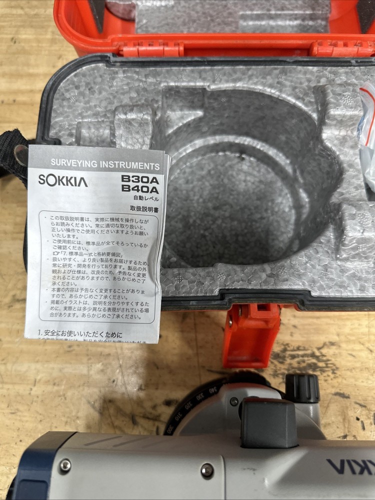 SOKKIA MODEL No. B40A, 24X AUTOMATIC LEVEL