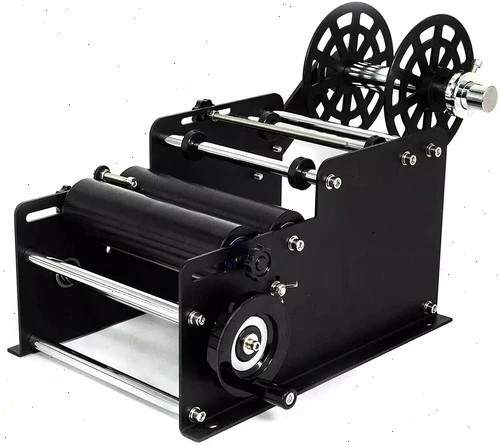MT30 Manual Labeling Machine Ideal for Round Bottles Precise Label Application