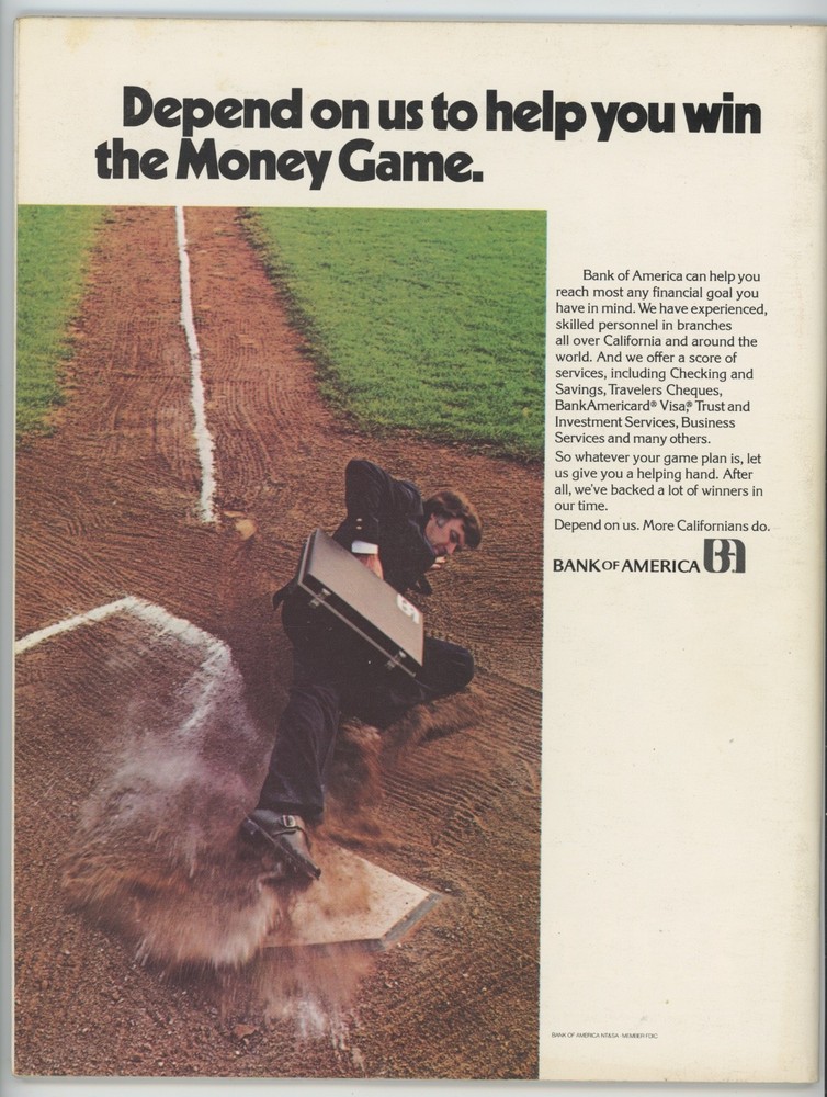1978 All Star Baseball Game Program Ex-Mt