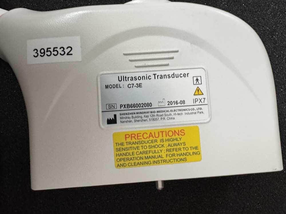 Mindray C7-3E Convex Array Ultrasound Probe