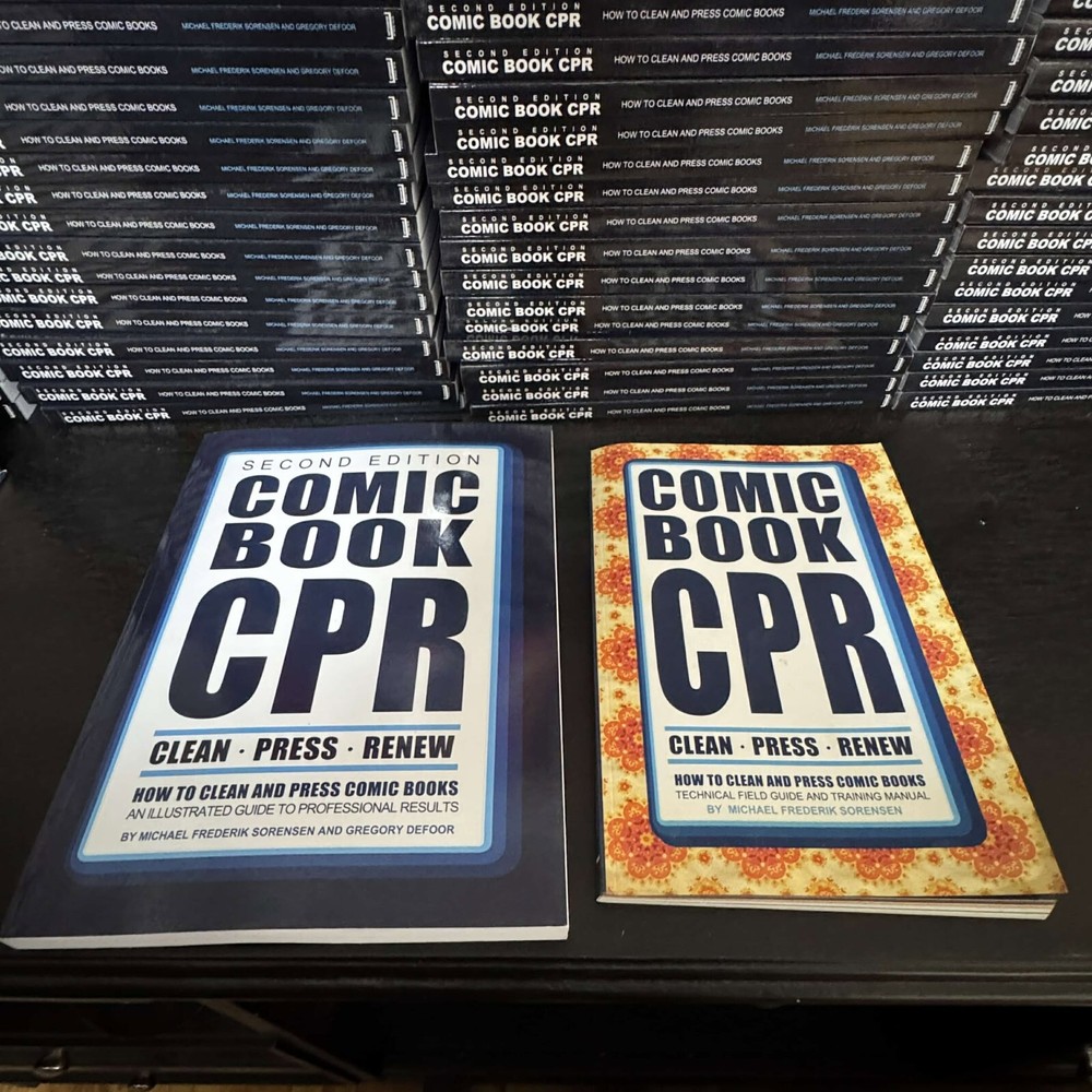 Comic Book CPR: Second Edition How to Clean and Press Comics (Paperback Edition)