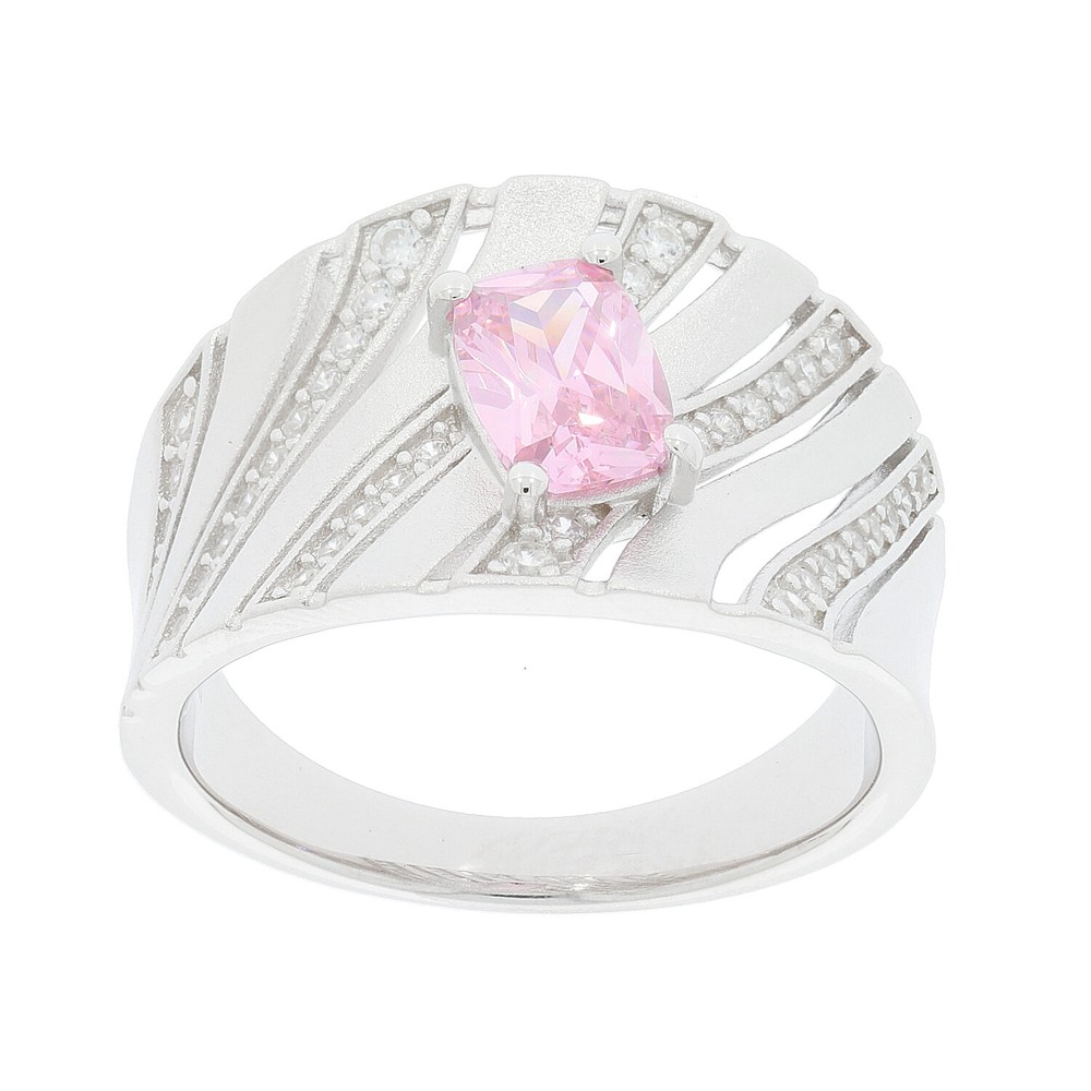 Sterling Silver Semi Mount Ring Setting Cushion CU 7X5mm