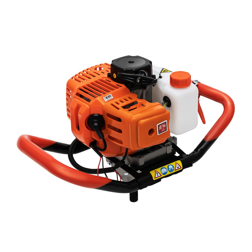 52CC 2-Stroke Gas Powered Hole Digger Earth Auger Digging Machine (without Bit)