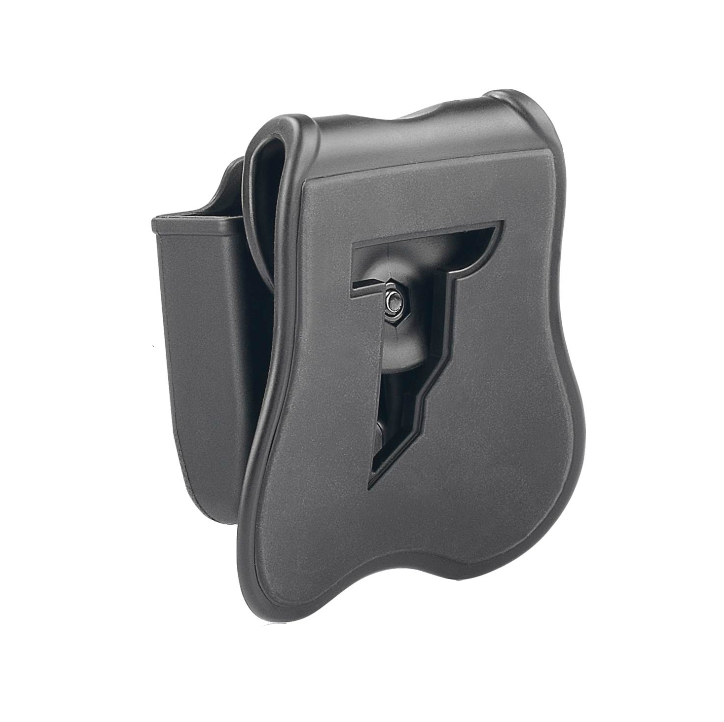 Black Double Magazine Pouch/Case/Holder for Glock 17/19/22/23/26/27 (9mm/40 Mag)