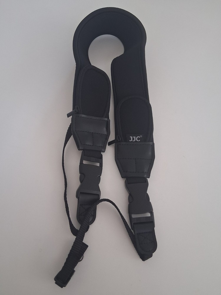 Camera Strap W/Pockets Quick Release Universal Adjustable For DSRL Shoulder Neck