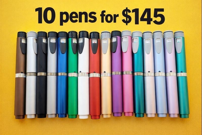 Reusable  Magic Pep Pen Peptides 10 Pen Set