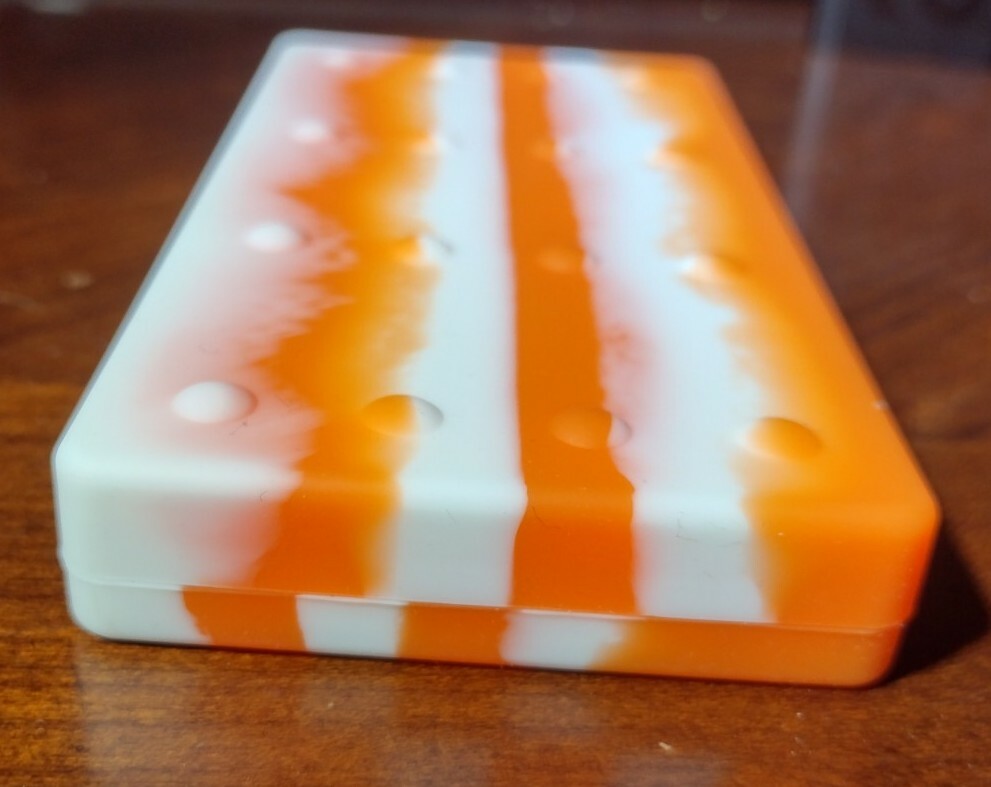 Silicone Container Shallow Slurp Slab Stackable Block 5”x2.5”x.5"