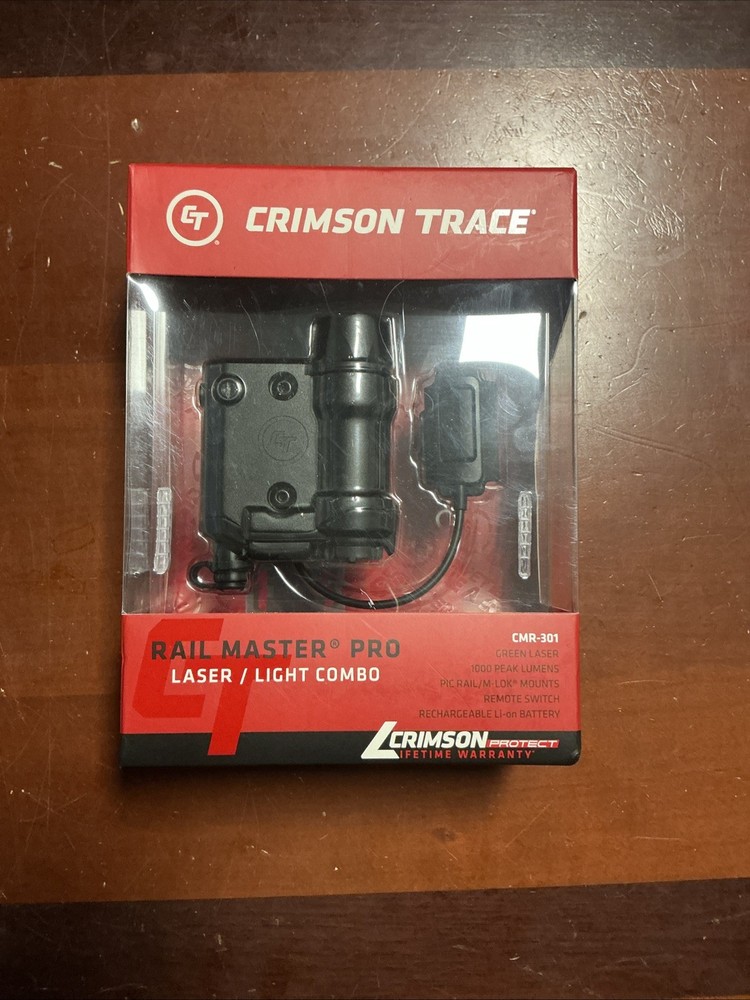 Crimson Trace CMR-301 Railmaster Pro Laser Sight - Black